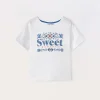 Blukids T-shirt in jersey di puro cotone ragazza- T-shirt