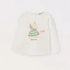 Blukids T-shirt in jersey di puro cotone neonata- T-shirt