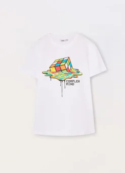 Blukids T-shirt in jersey di puro cotone ragazzo- T-shirt