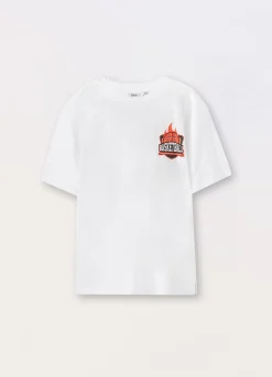 Blukids T-shirt in jersey di puro cotone ragazzo- T-shirt