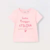 Blukids T-shirt in jersey di puro cotone neonata- T-shirt
