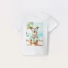 Blukids T-shirt in jersey di puro cotone neonato- T-shirt