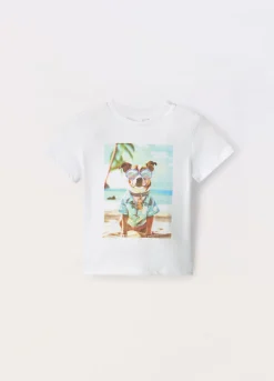 Blukids T-shirt in jersey di puro cotone neonato- T-shirt