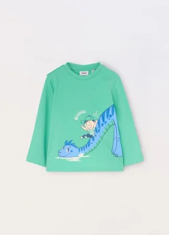 Blukids T-shirt in jersey di puro cotone neonato- T-shirt