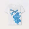 Blukids T-shirt in jersey di puro cotone neonato- T-shirt