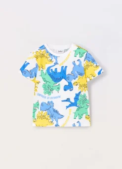 Blukids T-shirt in jersey di puro cotone neonato- T-shirt