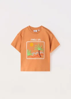 Blukids T-shirt in jersey di puro cotone neonato- T-shirt
