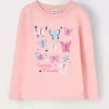 Blukids T-shirt in jersey di puro cotone bambina- T-shirt