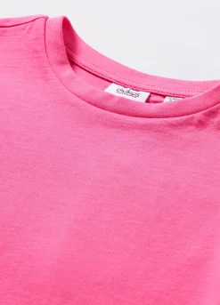 Blukids T-shirt in jersey di puro cotone bambina- T-shirt