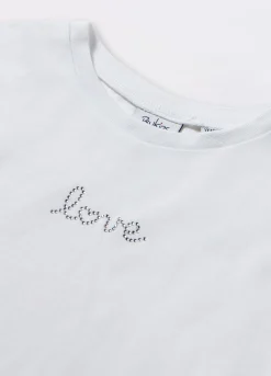 Blukids T-shirt in jersey di puro cotone bambina- T-shirt