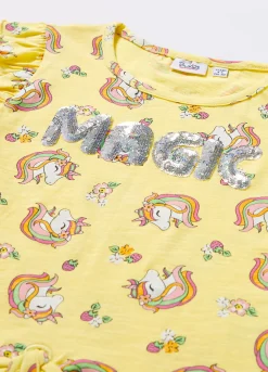 Blukids T-shirt in jersey di puro cotone bambina- T-shirt