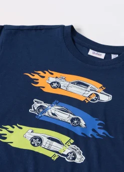 Blukids T-shirt in jersey di puro cotone bambino-Bambino T-shirt