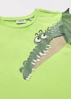 Blukids T-shirt in jersey di puro cotone bambino-Bambino T-shirt