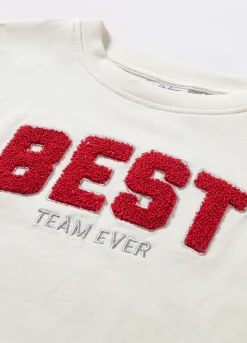 Blukids T-shirt in jersey di puro cotone ragazza- T-shirt