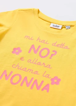 Blukids T-shirt in jersey di puro cotone neonata- T-shirt