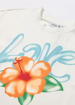 Blukids T-shirt in jersey di puro cotone ragazza- T-shirt