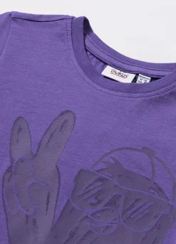 Blukids T-shirt in jersey di puro cotone neonato- T-shirt