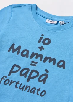 Blukids T-shirt in jersey di puro cotone neonato- T-shirt