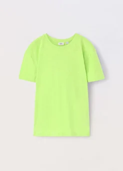 Blukids T-shirt in jersey slub di puro cotone ragazzo- T-shirt