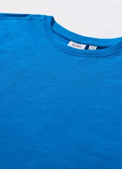 Blukids T-shirt in jersey slub di puro cotone ragazzo- T-shirt