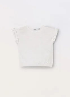 Blukids T-shirt in jersey slub neonata- T-shirt