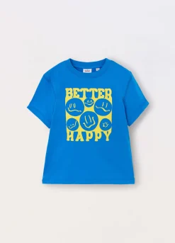 Blukids T-shirt in puro cotone bambino-Bambino T-shirt