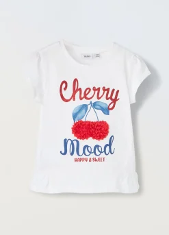 Blukids T-shirt in puro cotone bambina- T-shirt