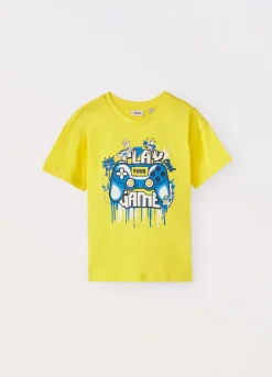 Blukids T-shirt in puro cotone bambino-Bambino T-shirt