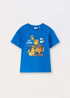 Blukids T-shirt in puro cotone bambino-Bambino T-shirt