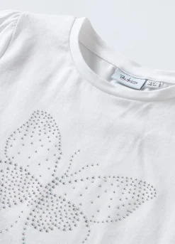 Blukids T-shirt in puro cotone bambina- T-shirt