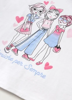 Blukids T-shirt in puro cotone bambina- T-shirt
