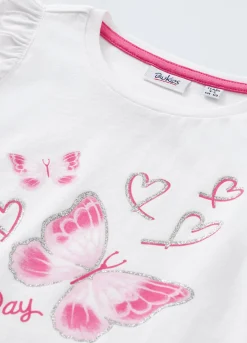 Blukids T-shirt in puro cotone bambina- T-shirt