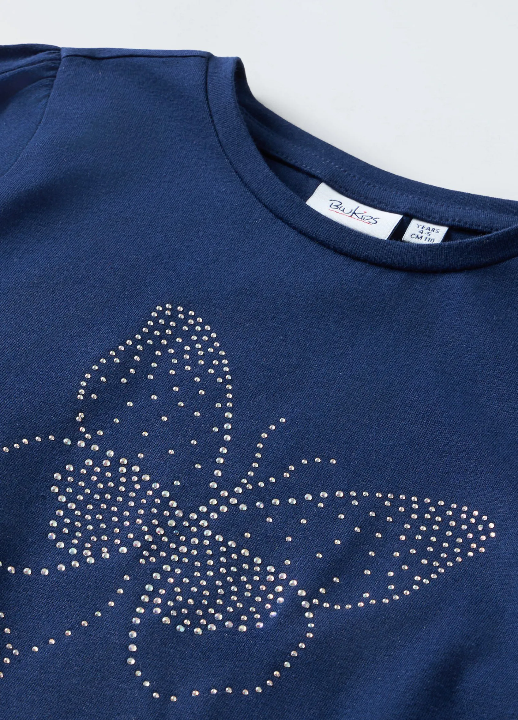Blukids T-shirt in puro cotone bambina- T-shirt