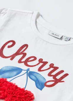 Blukids T-shirt in puro cotone bambina- T-shirt
