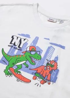 Blukids T-shirt in puro cotone bambino-Bambino T-shirt