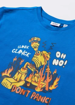 Blukids T-shirt in puro cotone bambino-Bambino T-shirt