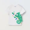 Blukids T-shirt in puro cotone con stampe neonato- T-shirt