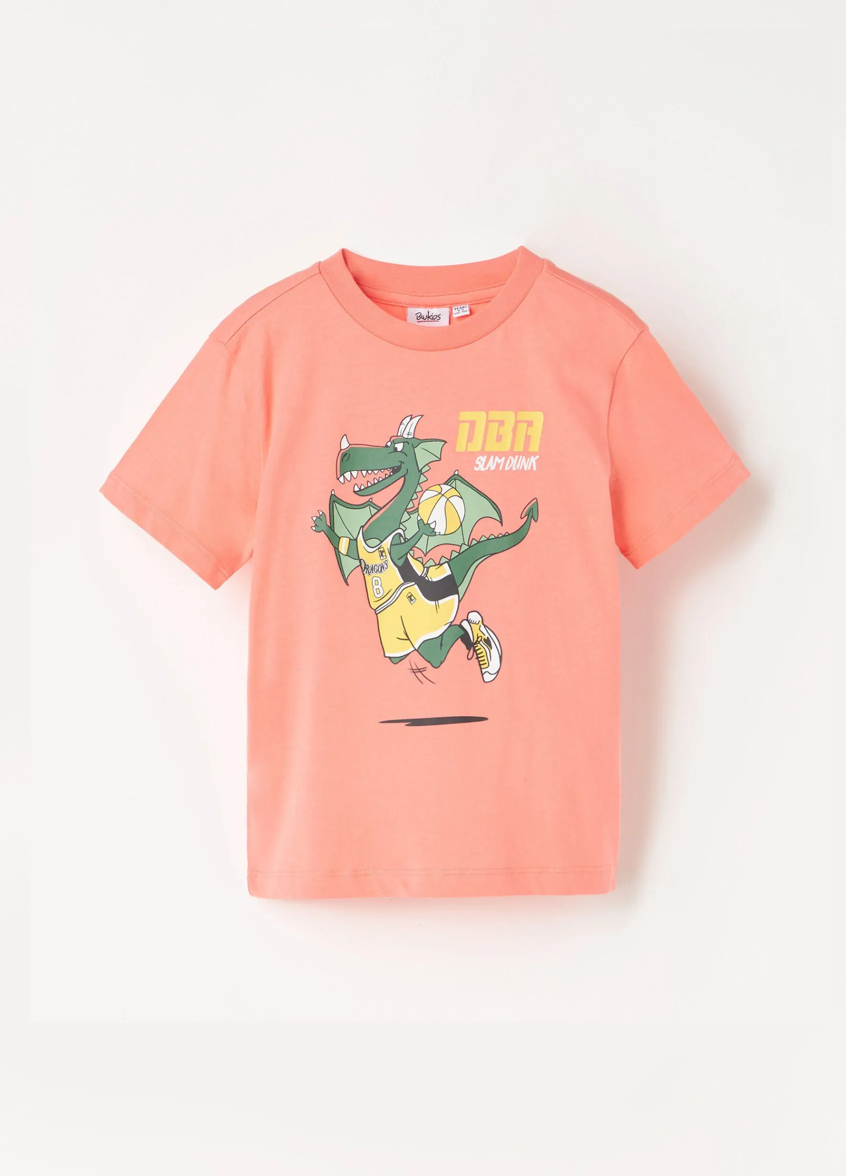 Blukids T-shirt in puro cotone con stampa bambino-Bambino T-shirt
