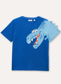 Blukids T-shirt in puro cotone con stampa 3D bambino-Bambino T-shirt