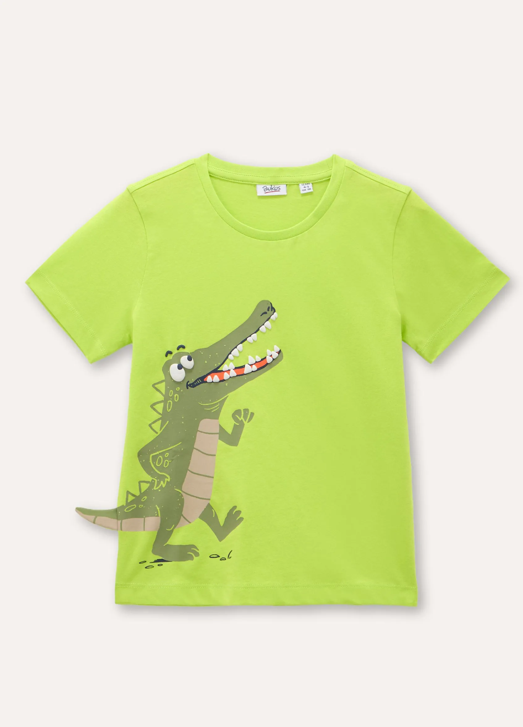 Blukids T-shirt in puro cotone con stampa 3D bambino-Bambino T-shirt