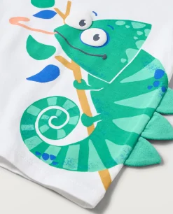 Blukids T-shirt in puro cotone con stampe neonato- T-shirt