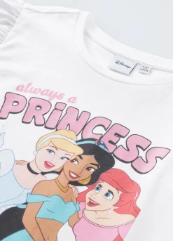 Blukids T-shirt in puro cotone con maniche ad aletta bambina- T-shirt