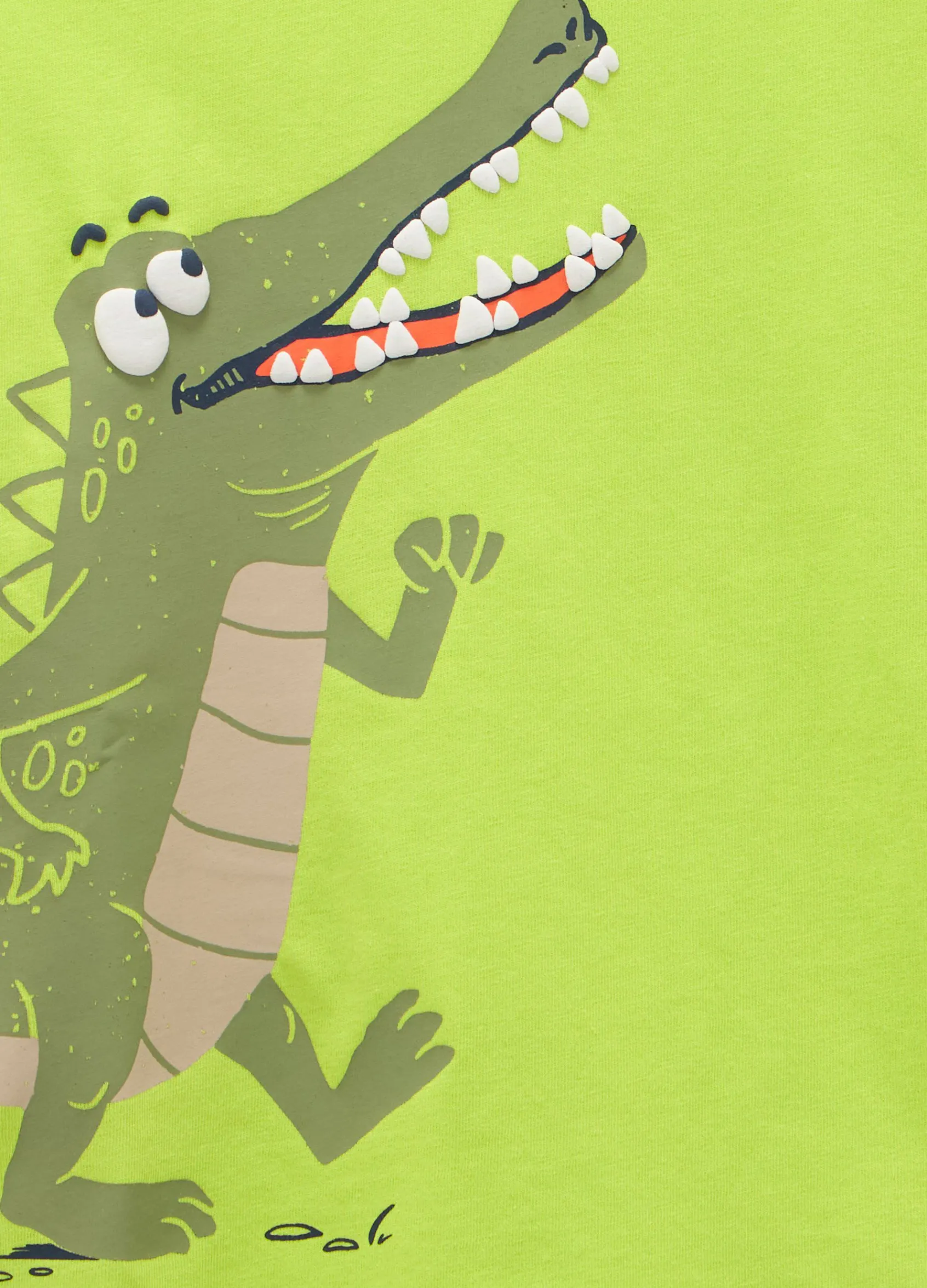 Blukids T-shirt in puro cotone con stampa 3D bambino-Bambino T-shirt