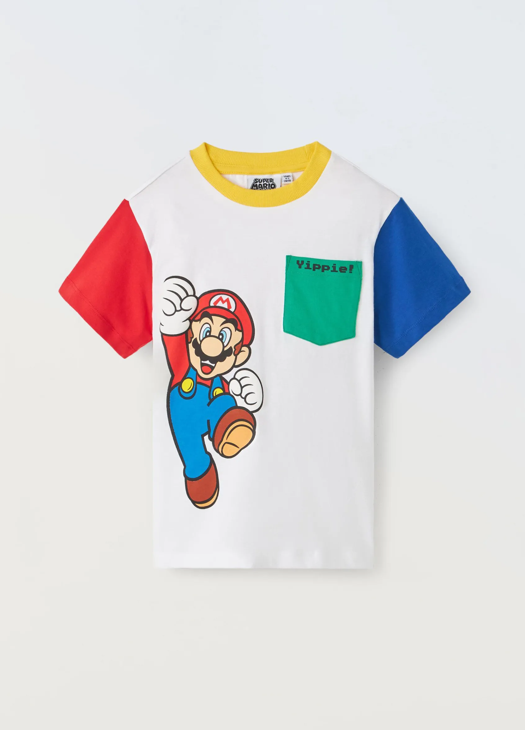 Blukids T-shirt in puro cotone multicolor bambino-Bambino T-shirt