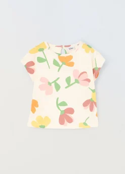 Blukids T-shirt in puro cotone neonata- T-shirt