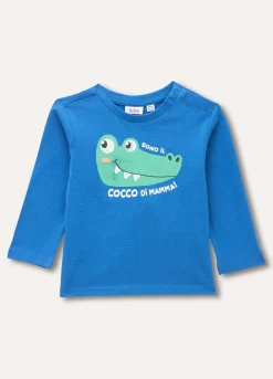 Blukids T-shirt in puro cotone neonato- T-shirt