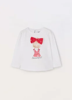 Blukids T-shirt in puro cotone neonata- T-shirt