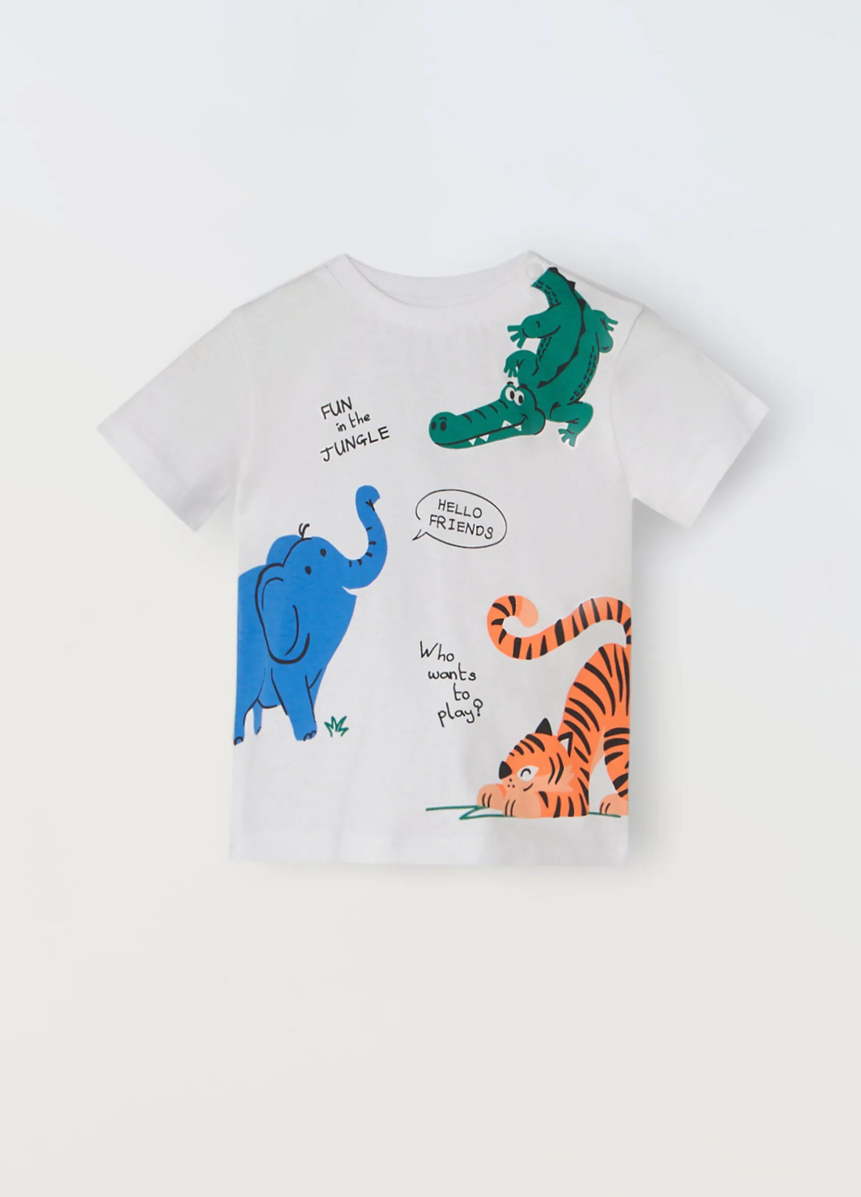 Blukids T-shirt in puro cotone neonato- T-shirt