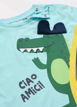 Blukids T-shirt in puro cotone neonato- T-shirt