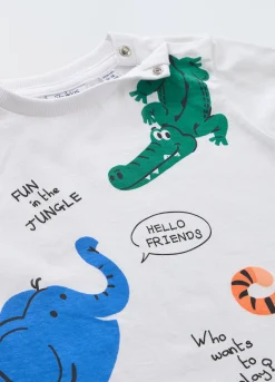 Blukids T-shirt in puro cotone neonato- T-shirt